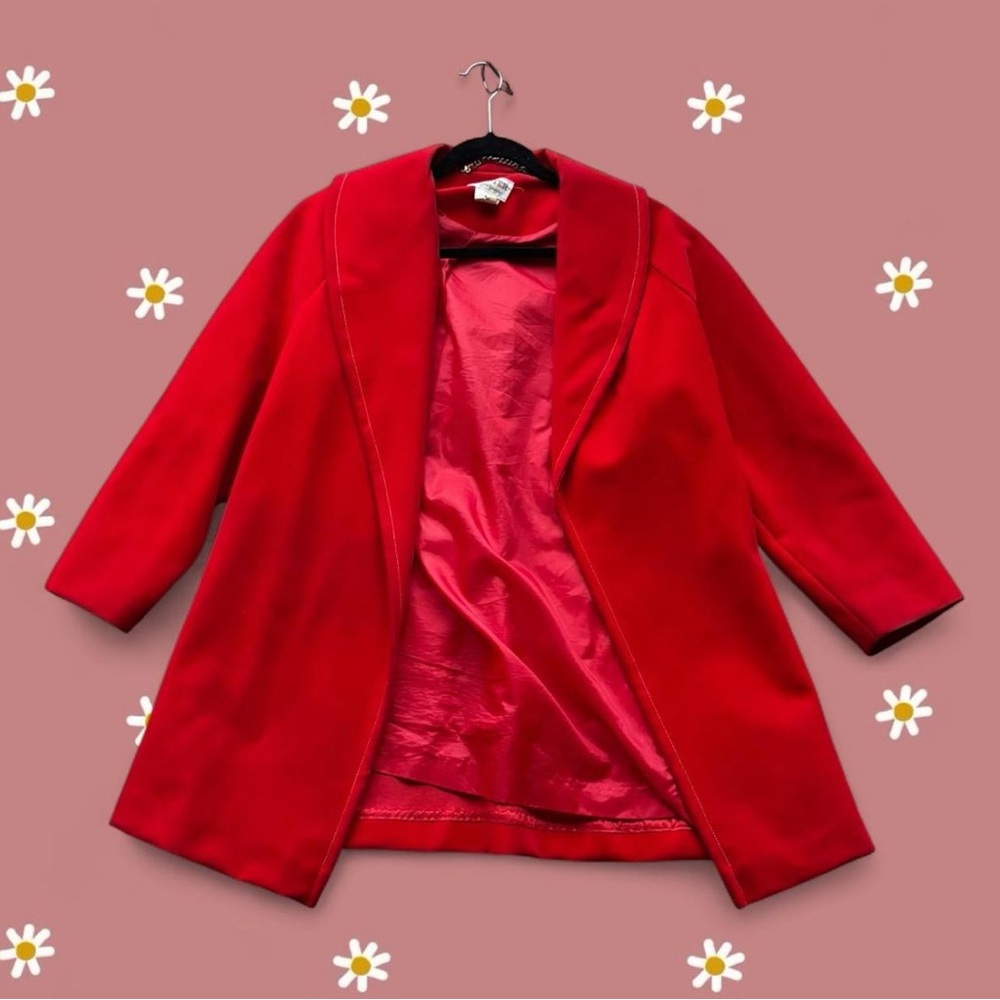 Red Tuxster All Purpose Vintage Trench Coat